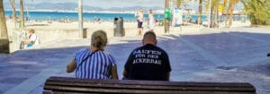 Pareja en la Playa de Palma